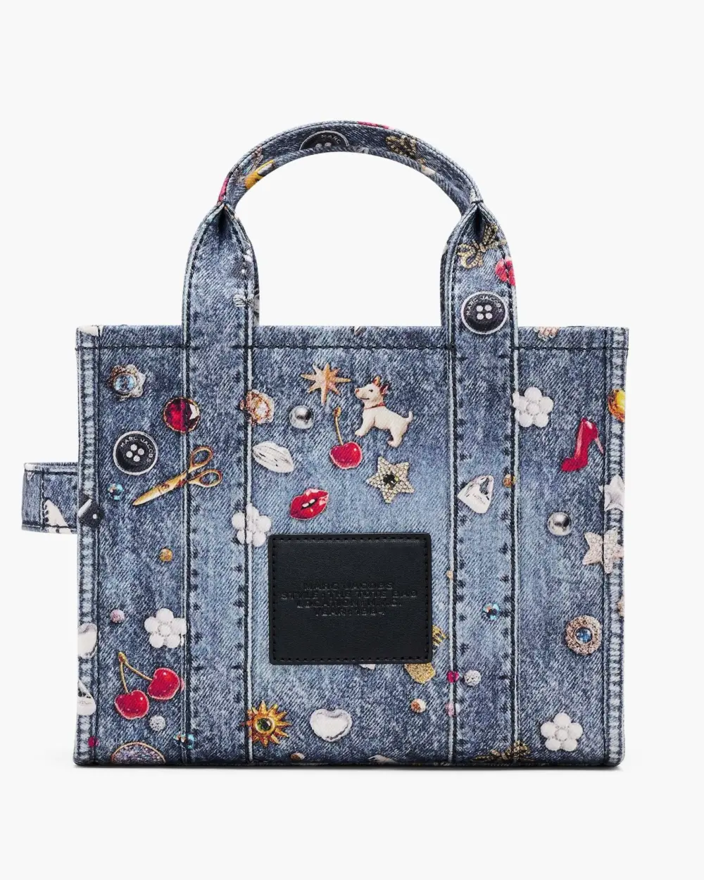 Túi Marc Jacobs Small Tote Bag 'Denim' 2R5HTT034H02-454 - Ảnh 3