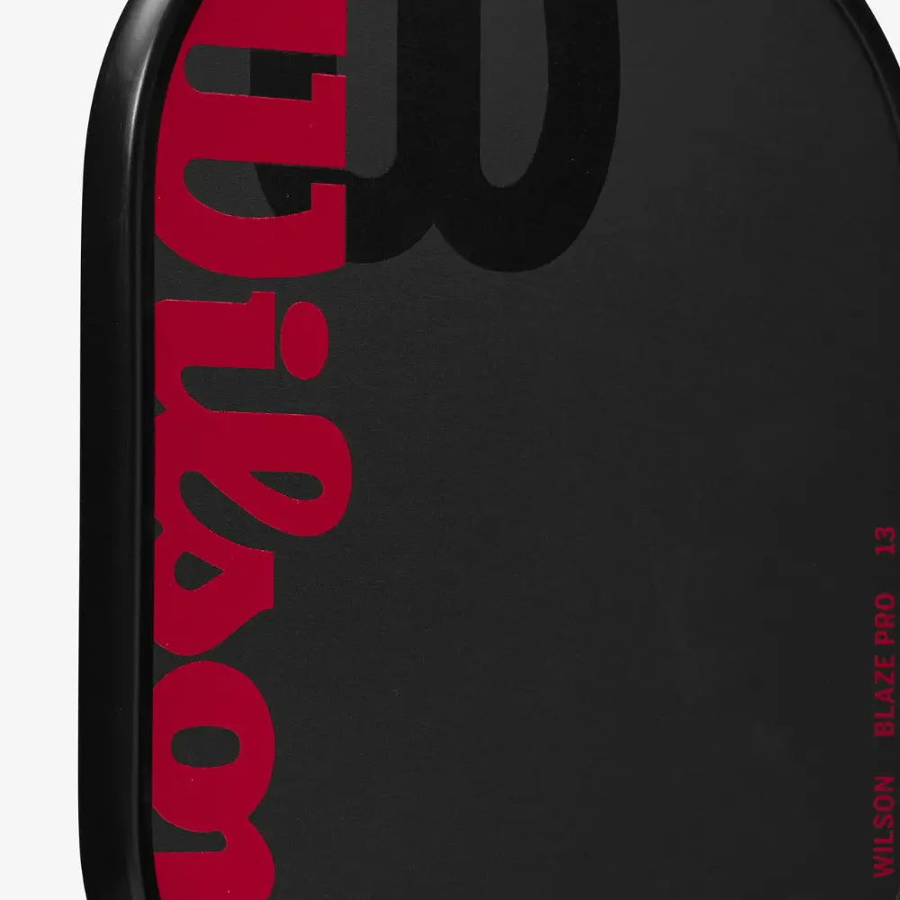 Vợt Pickleball Wilson Blaze Pro 13mm ‘Black Red’ - Ảnh 3