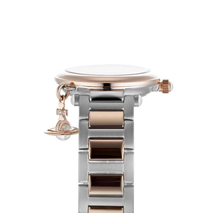 Đồng Hồ Vivienne Westwood Mother Orb 32mm 'Rose Gold' VV006PRSSL - Ảnh 2