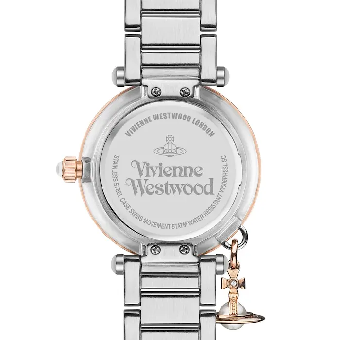 Đồng Hồ Vivienne Westwood Mother Orb 32mm 'Rose Gold' VV006PRSSL - Ảnh 4