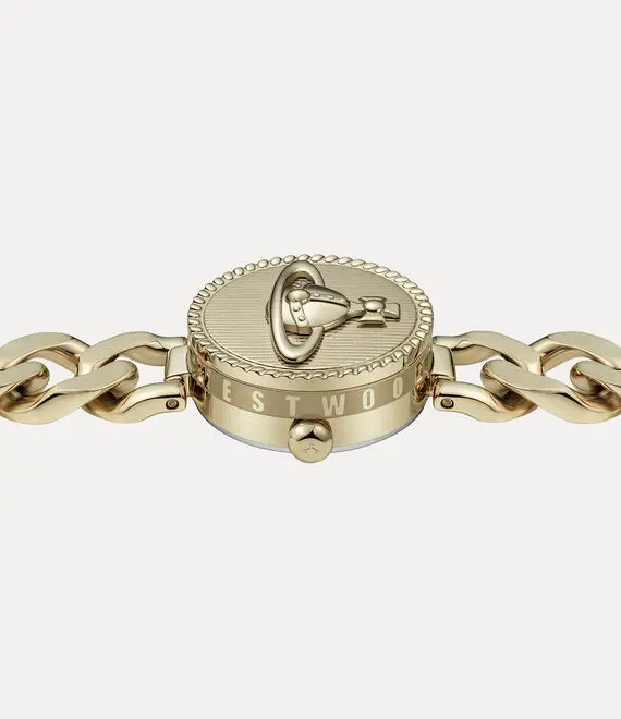 Đồng Hồ Vivienne Westwood Orb Button 'Gold' VV323CPGD - Ảnh 3
