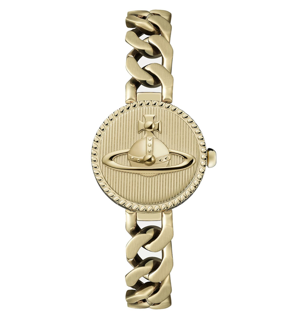 Đồng Hồ Nữ Vivienne Westwood Orb Button 'Gold' VV323CPGD