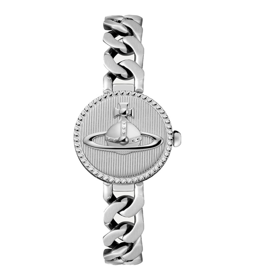 Đồng Hồ Nữ Vivienne Westwood Orb Button 'Silver' VV323WSSL