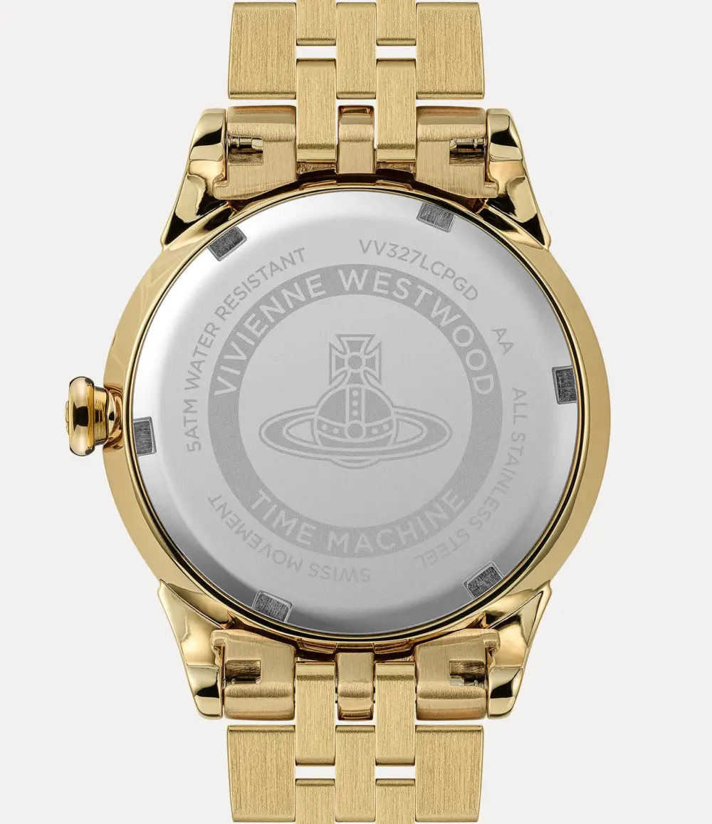 Đồng Hồ Vivienne Westwood Little Wallace 'Gold' VV327LCPGD - Ảnh 3