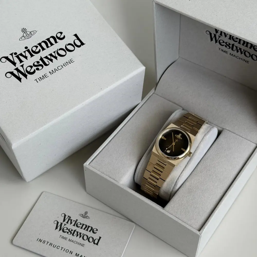 Đồng Hồ Vivienne Westwood The Hoxton 'Black Gold' VV332MTGD - Ảnh 4