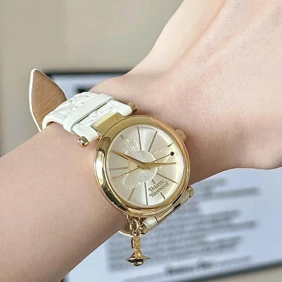 Đồng Hồ Vivienne Westwood Orb 'Gold' VV006WHWH - Ảnh 3