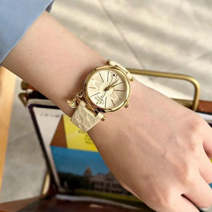 Đồng Hồ Vivienne Westwood Orb 'Gold' VV006WHWH - Ảnh 4