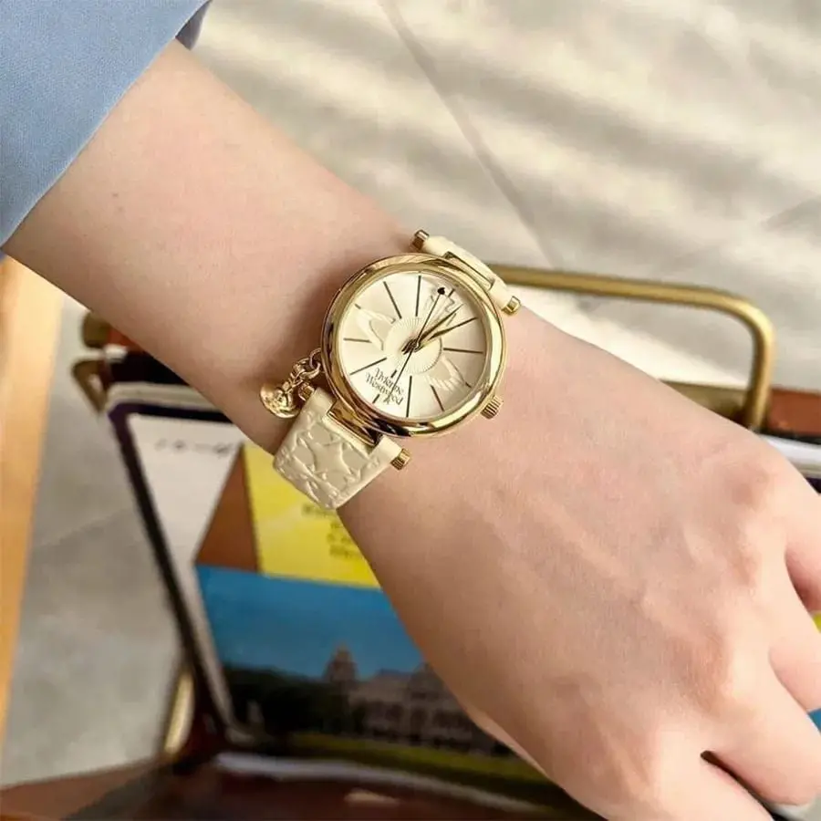 Đồng Hồ Vivienne Westwood Orb 'Gold' VV006WHWH - Ảnh 4