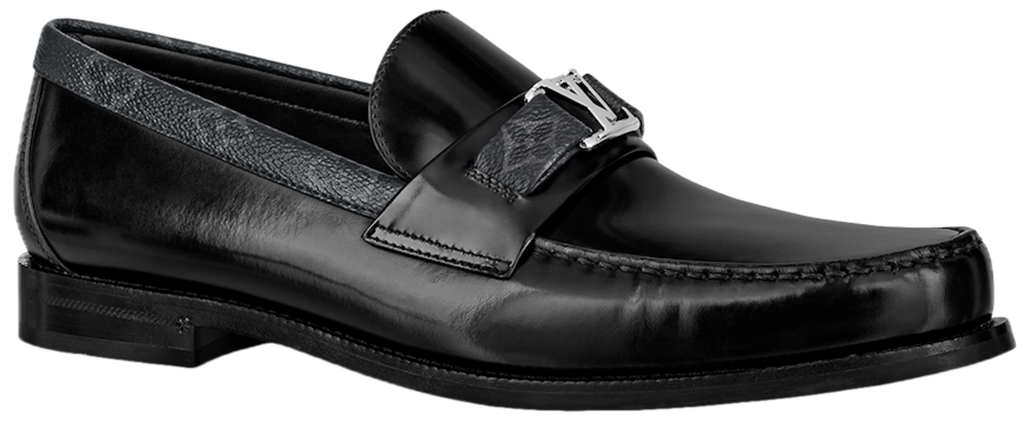 Giày Louis Vuitton Major Loafers 'Black' 1A7VZN