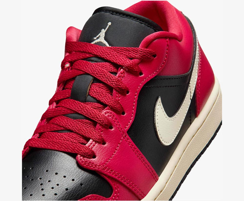 Giày Nike Air Jordan 1 Low 'Mystic Hibiscus Black' DC0774-605 - Ảnh 4