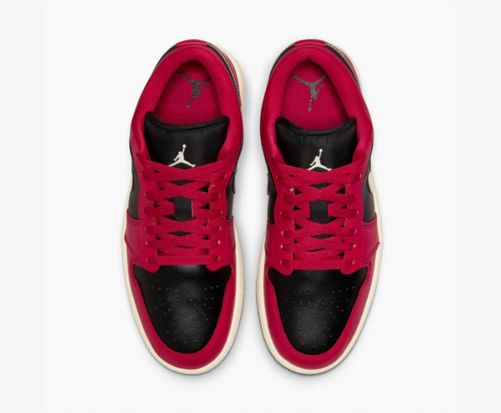 Alternative view of Giày Nike Air Jordan 1 Low 'Mystic Hibiscus Black' DC0774-605