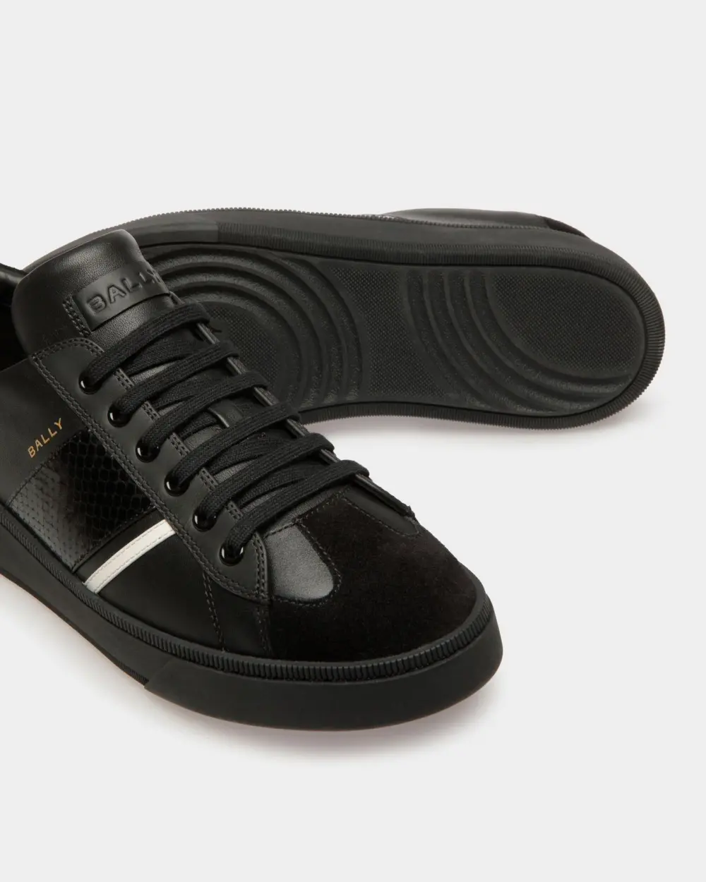 Giày Bally Raise Sneakers 'Black' 6304575 - Ảnh 4