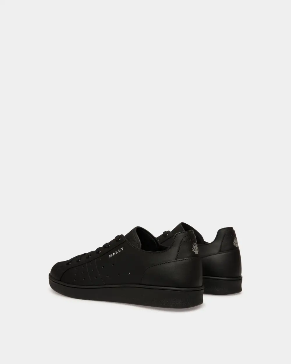Giày Bally Tennis Sneaker 'Black' 6310474 - Ảnh 4