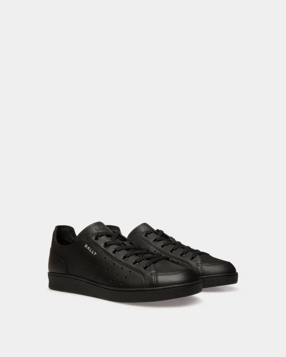 Giày Bally Tennis Sneaker 'Black' 6310474 - Ảnh 3