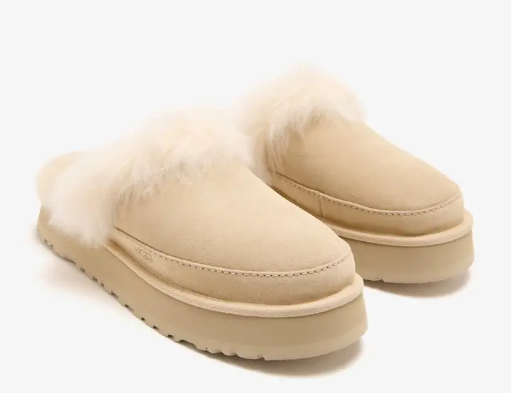 Dép UGG Disquette Chalet Slipper ‘Sandcastle’ 1173930-SNDCS - Ảnh 5