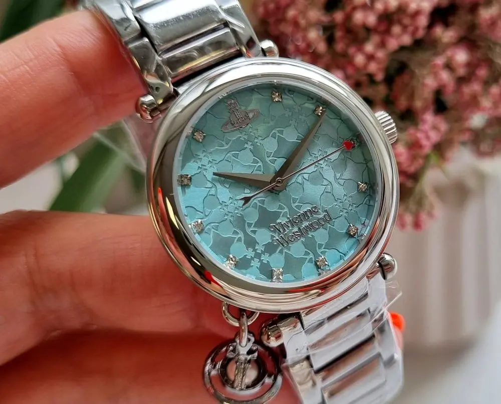 Đồng Hồ Vivienne Westwood Orb 'Tiffany' VV006TBLSL - Ảnh 2
