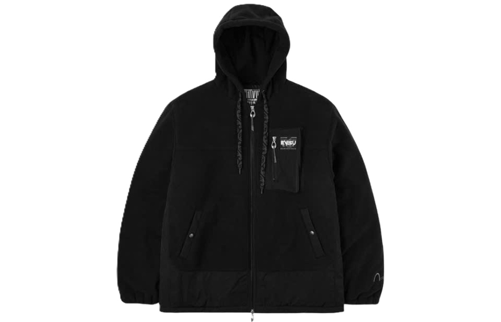 Áo Evisu 2025 Autumn Brand Embroidered Jacket 'Black' 2EAGNM5JK5058OSSN