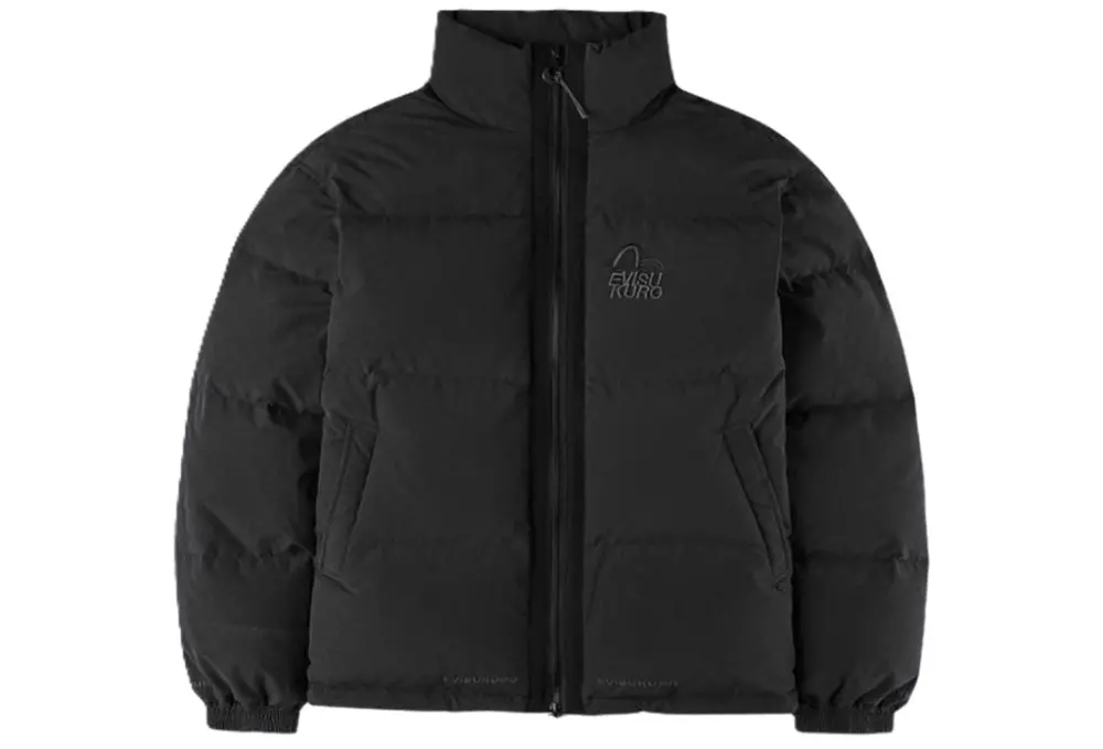 Áo Evisu 2025 Down Jacket with Embroidered Logo 'Black' 2EAGNM5NJ5052RXCT