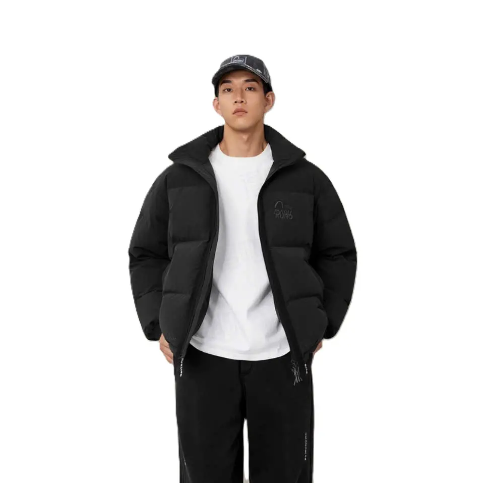 Áo Evisu 2025 Down Jacket with Embroidered Logo 'Black' 2EAGNM5NJ5052RXCT - Ảnh 3