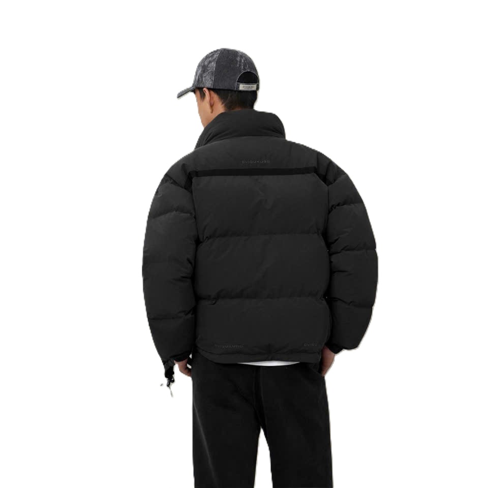 Alternative view of Áo Evisu 2025 Down Jacket with Embroidered Logo 'Black' 2EAGNM5NJ5052RXCT