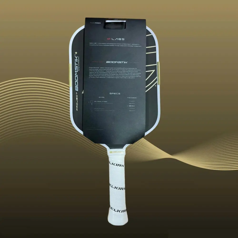 Alternative view of Vợt Pickleball Selkirk LABS Boomstik Asia Regal Elongated 'Yellow’