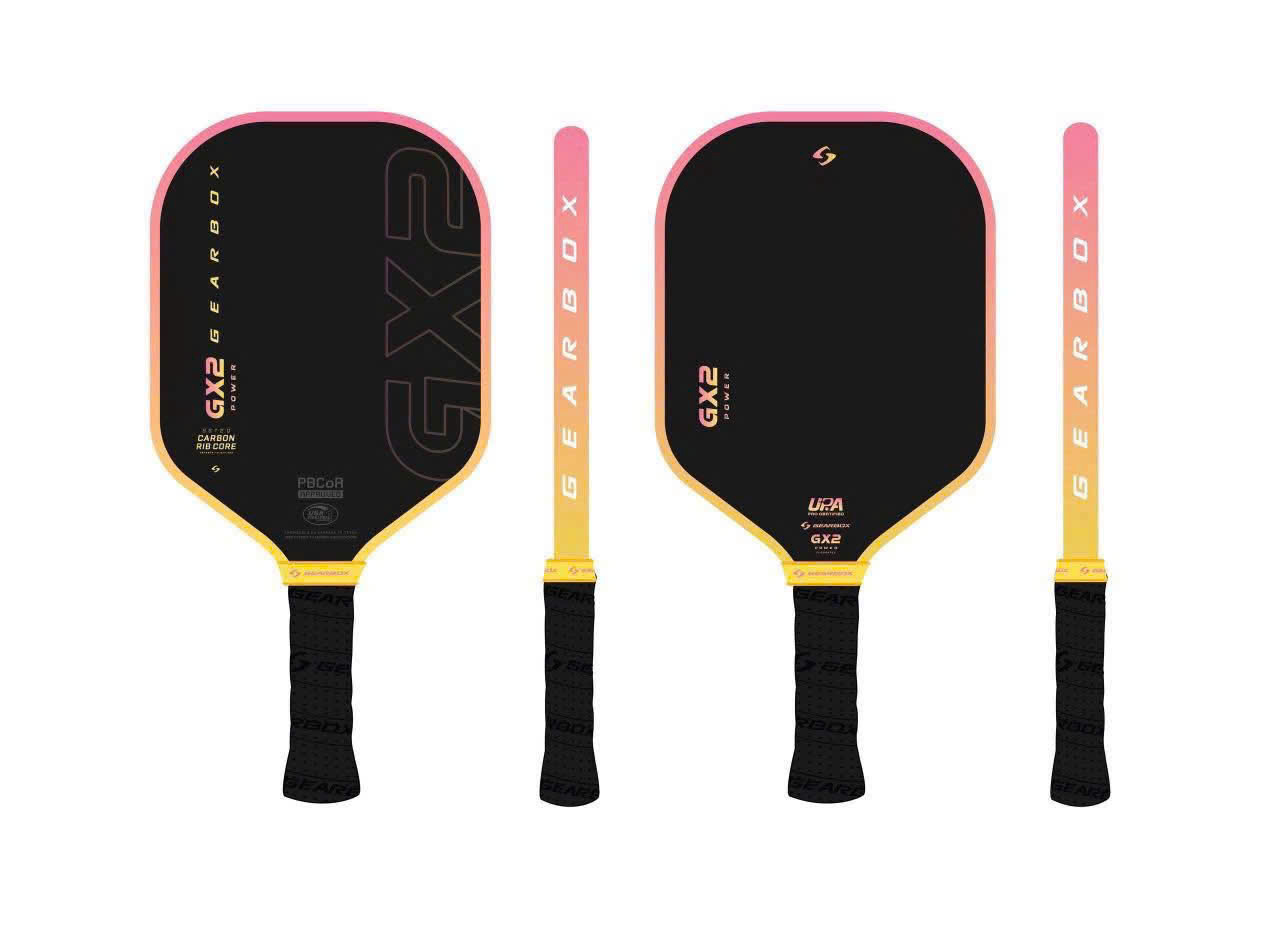 Alternative view of Vợt Pickleball Gearbox GX2 Power Hybrid Limited Edition 'Yellow Pink'