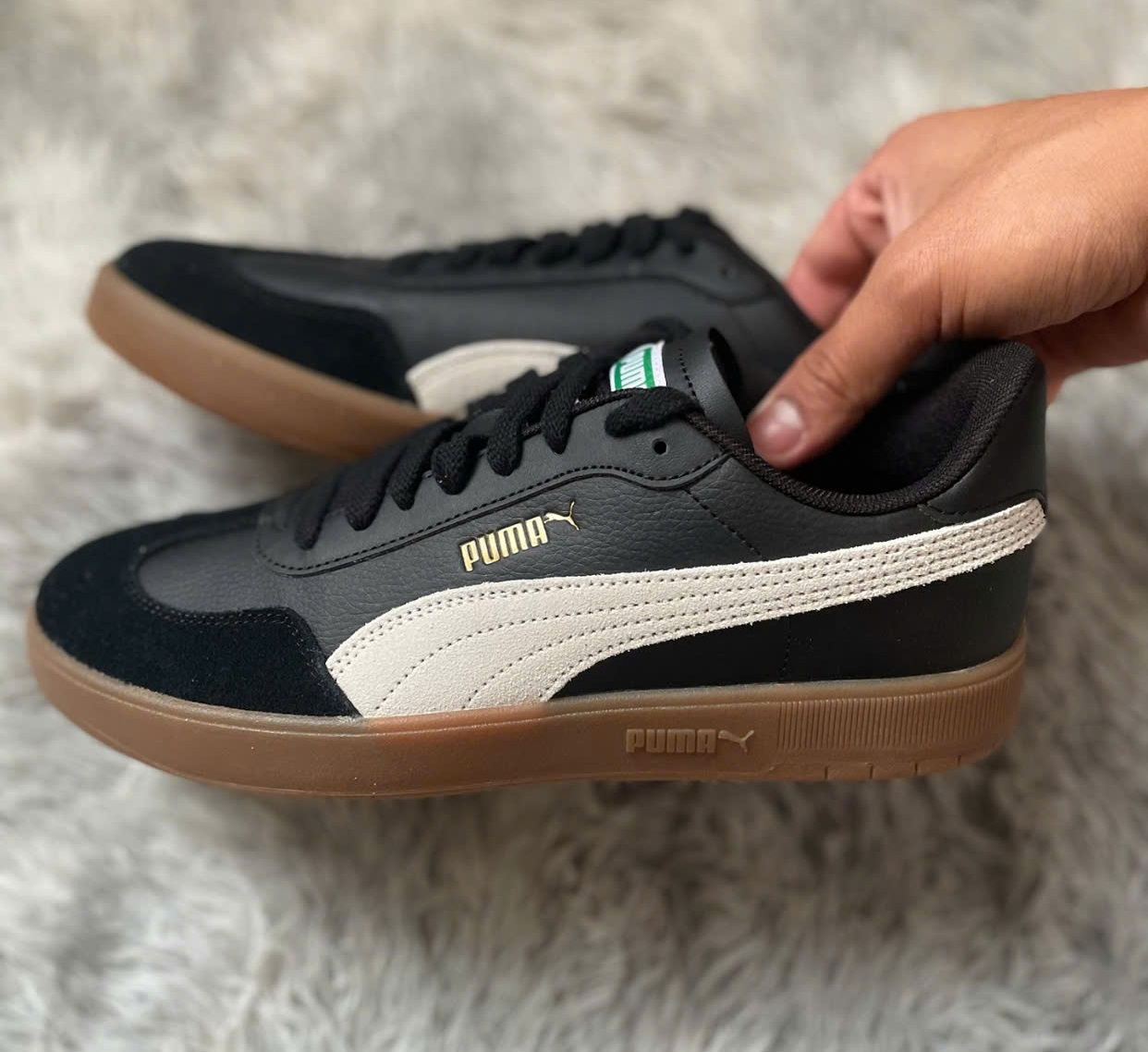 Giày Puma Ascenso Abrasion Resistant Low ‘Black’ 403307-07 - Ảnh 3