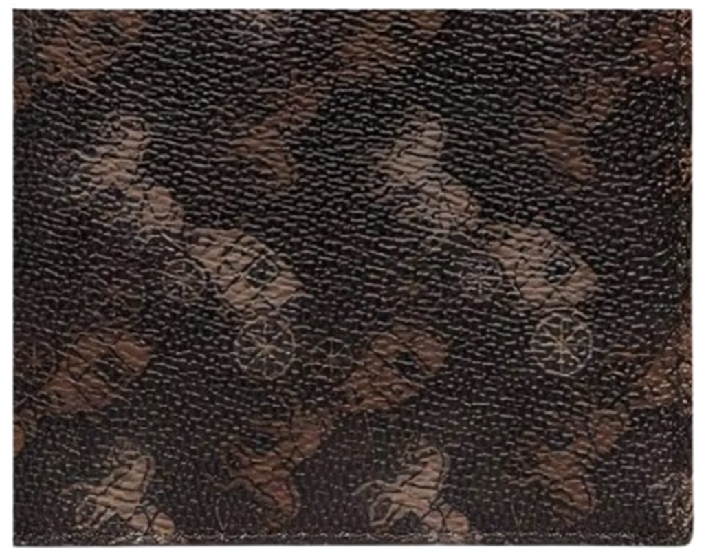 Ví Coach Billfold 10 Carriage ‘Dark Brown’ F4906-TX0