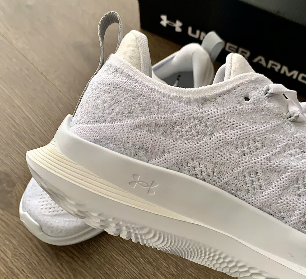 Giày Under Armour Flow Velociti 3 ‘White Halo Grey’ 3026117‑103 - Ảnh 3