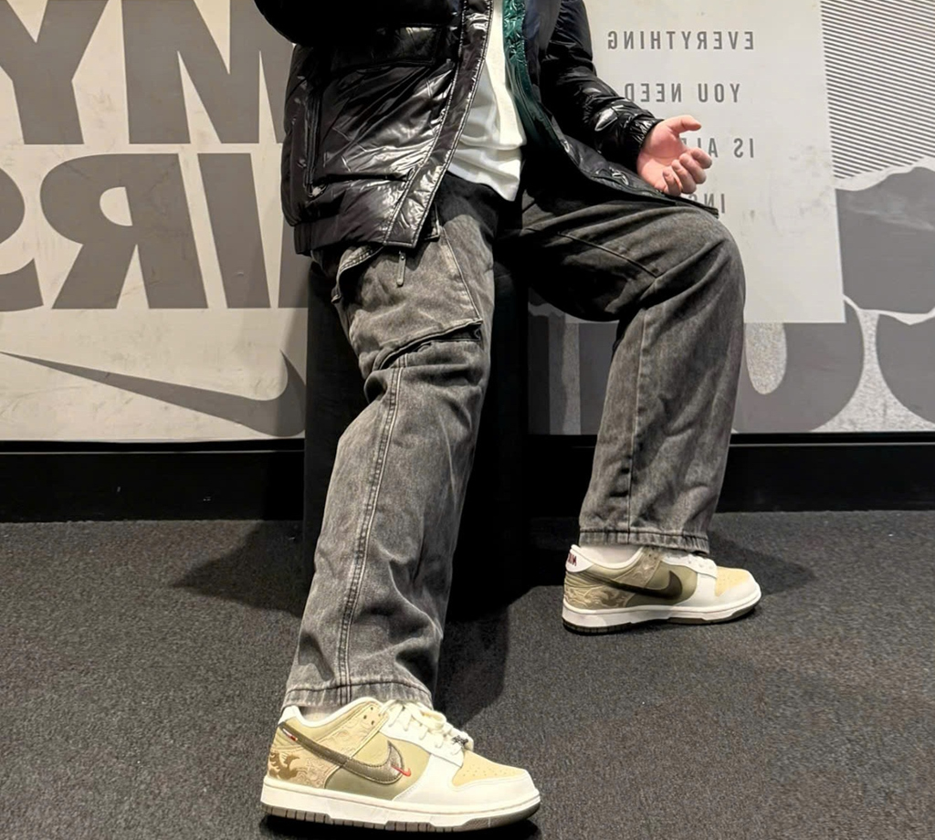 Alternative view of Giày Nike Dunk Low ‘Pegasus Pack Linen Phantom’ IQ1118-220