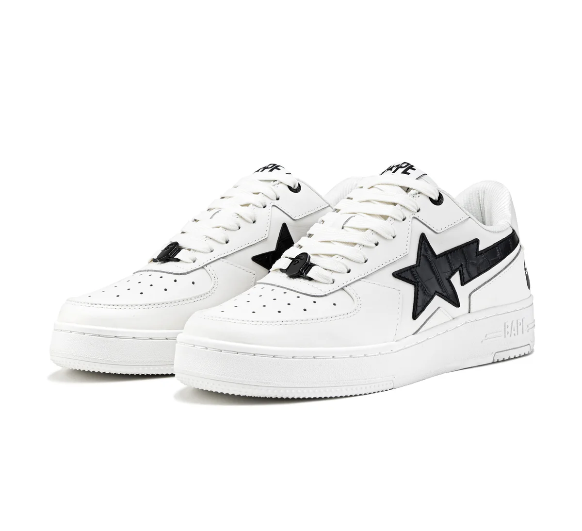 Alternative view of Giày Bape Sta Icon #1 ‘Black White’ 0ZXSHM191306O