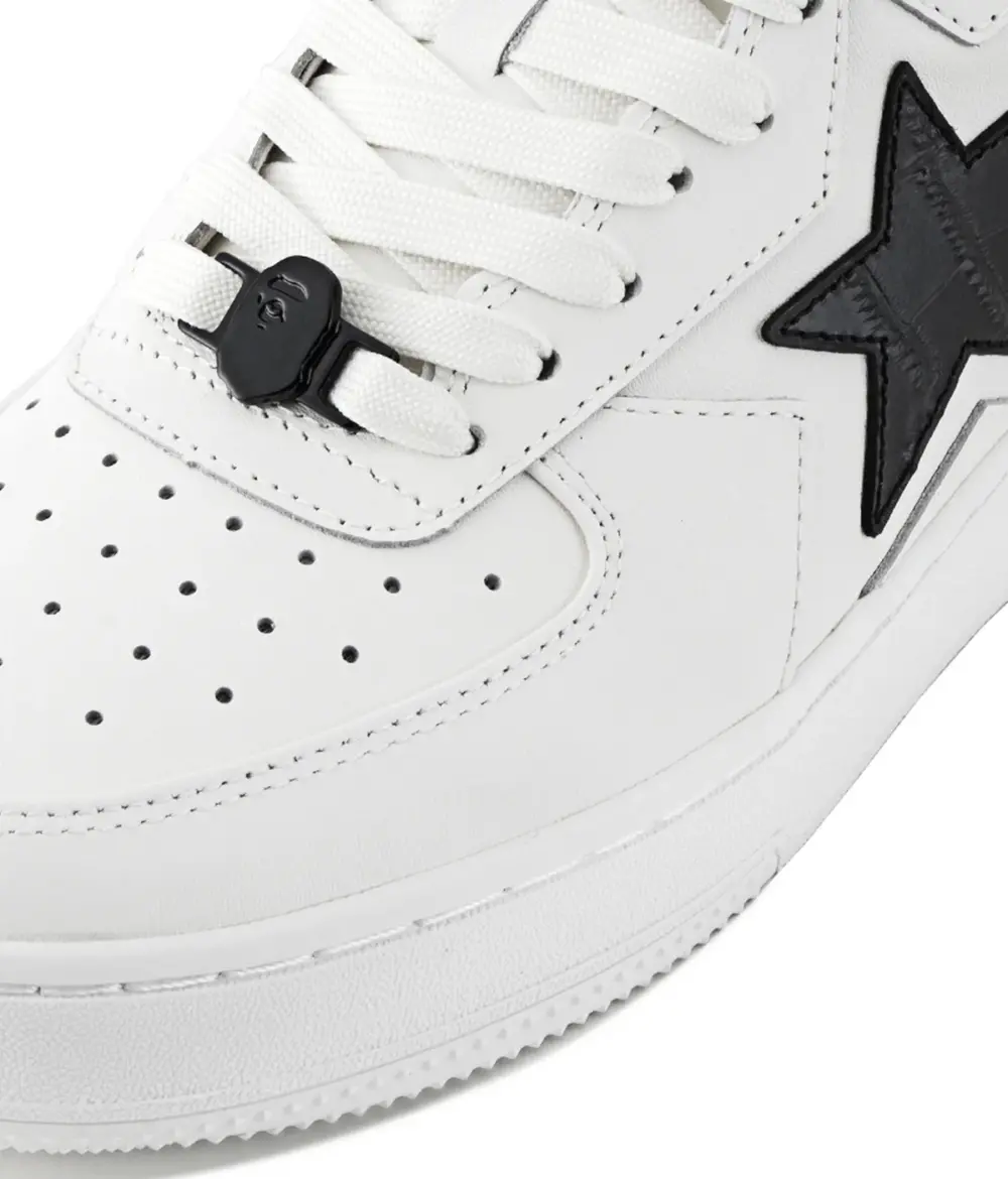 Giày Bape Sta Icon #1 ‘Black White’ 0ZXSHM191306O - Ảnh 5