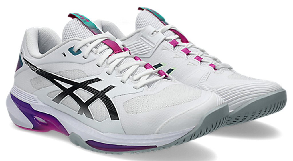 Alternative view of Giày Asics Solution speed FF 4 'White' 1041A532-101