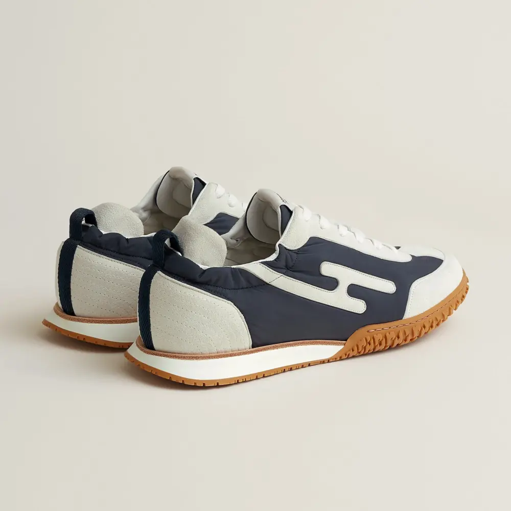 Giày Hermes Jet Sneaker 'Marine Blanc' H242923ZHI2410 - Ảnh 4