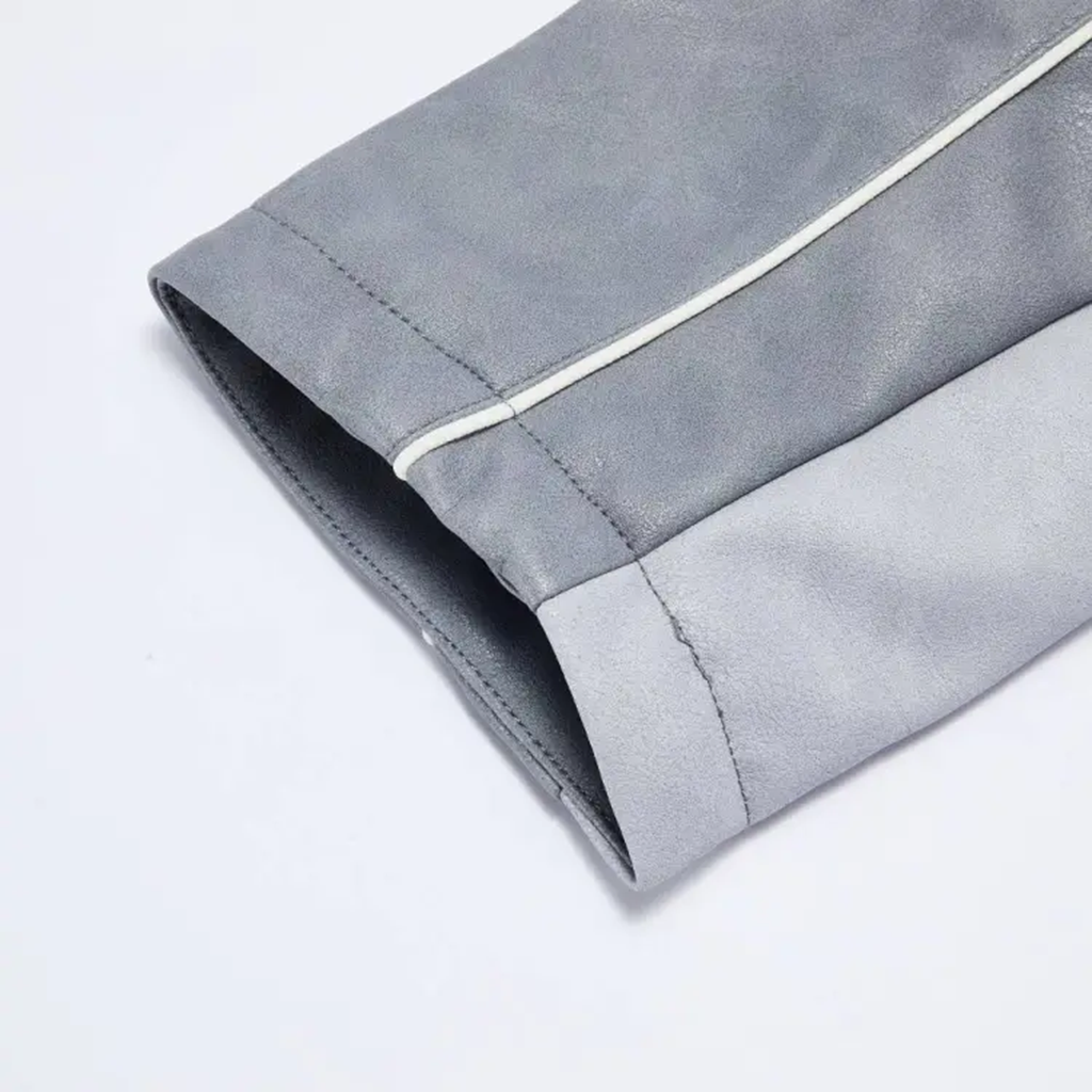 Alternative view of Áo Puma Race Ahead PU Zodiac Jacket ‘Grey’ 636031-71