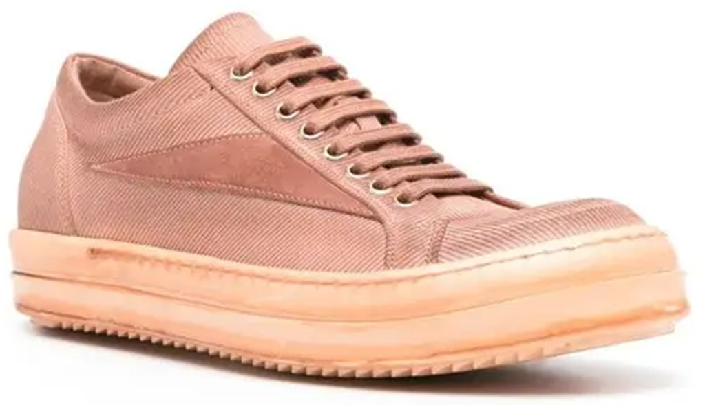 Alternative view of Giày Rick Owens Lido DRKSHDW Vintage Low 'Dark Pink' DU01D1803 TWCDLV-131313