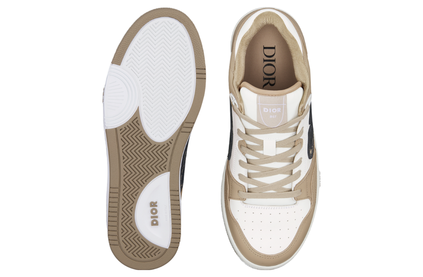 Giày Dior B27 Low-Top 'Beige' 3SN318ZXU-H160 - Ảnh 4