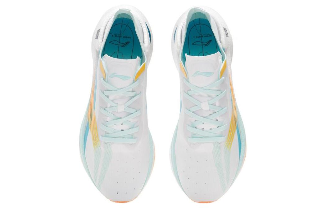 Alternative view of Giày Li-Ning Essential 'White Yellow Blue' ARRS001-4