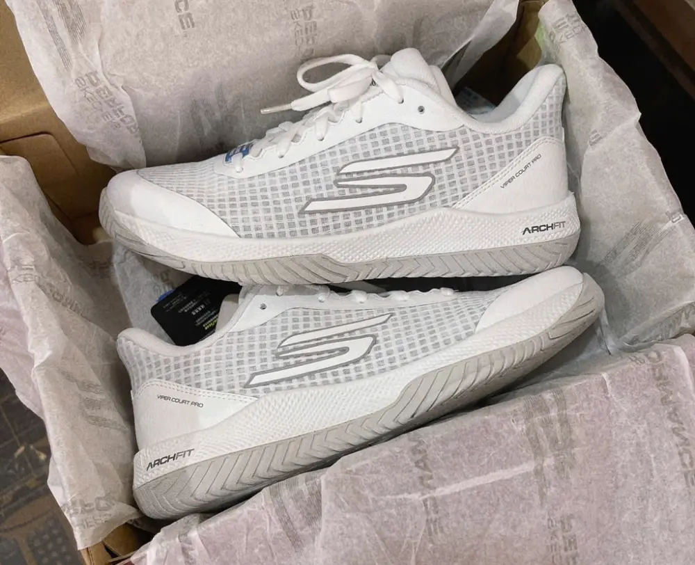 Giày Skechers Viper Court Pro 'White' 172069C-WHT - Ảnh 3