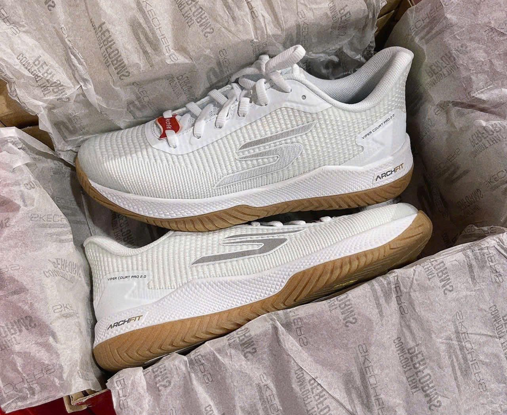 Alternative view of Giày Skechers Viper Court Pro 2.0 ‘White’ 246109C-WHT