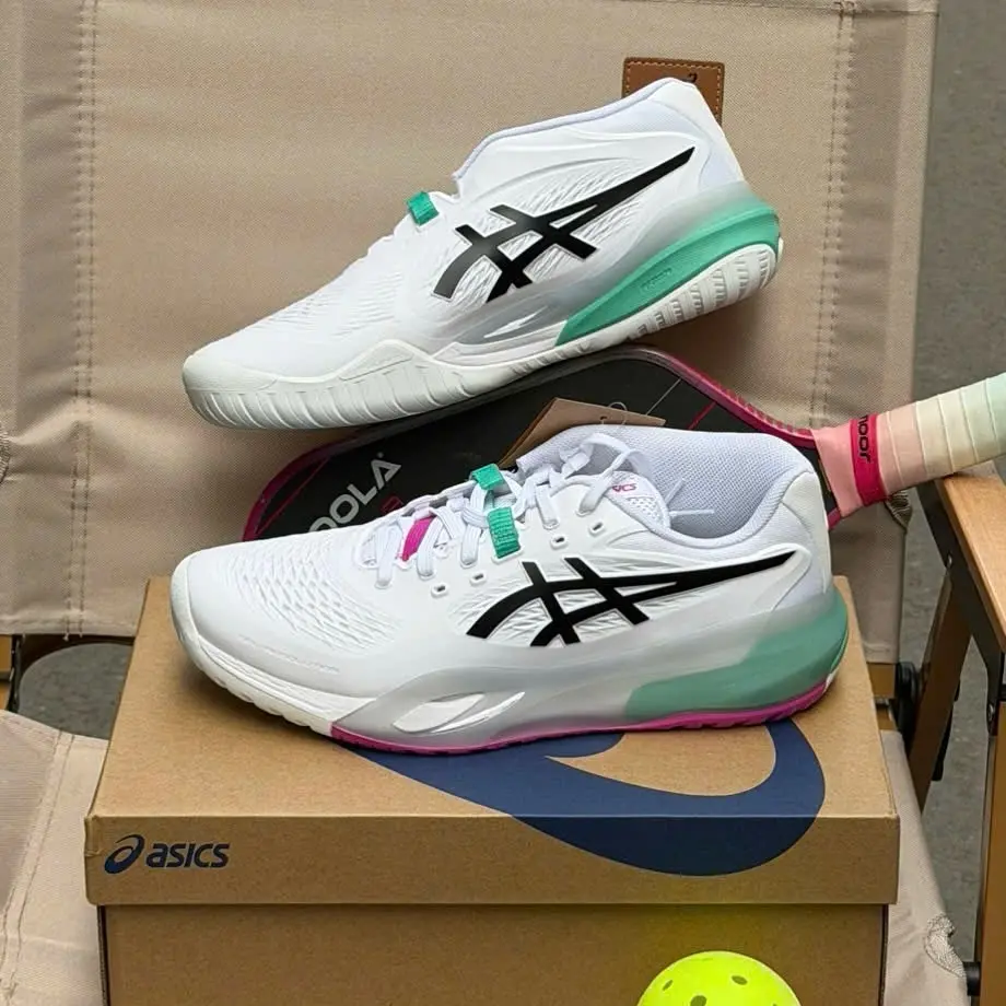 Alternative view of Giày Asics GEL-RESOLUTION X 'WHITE' 1041A481-103