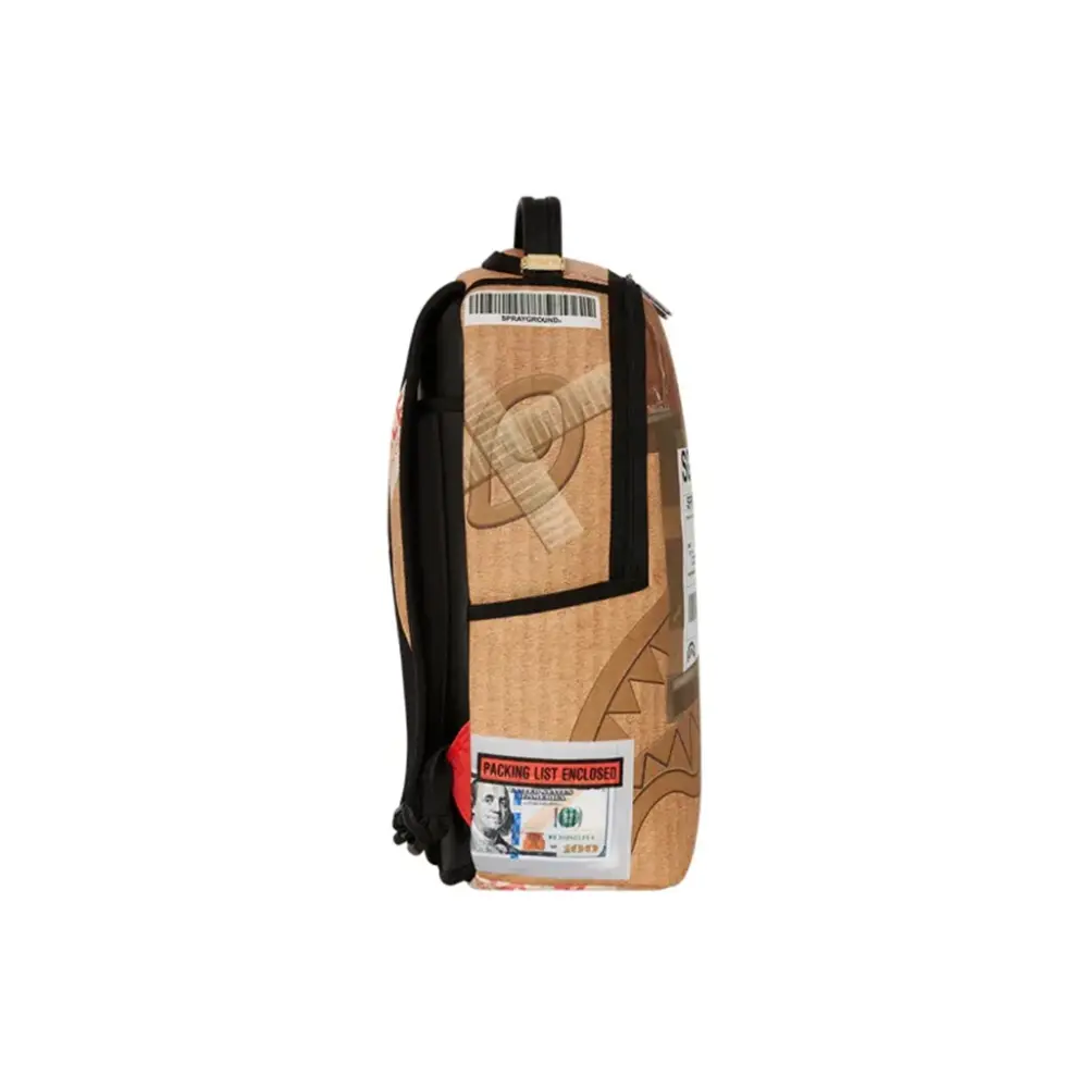 Balo Sprayground PVC Backpack ‘Brown’ W1145718 - Ảnh 4