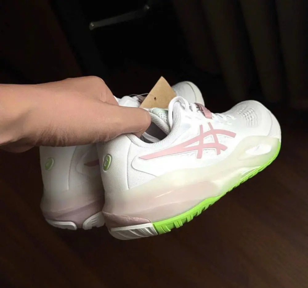 Giày Asics Gel-Resolution X ‘White’ 1042A279-104 - Ảnh 3