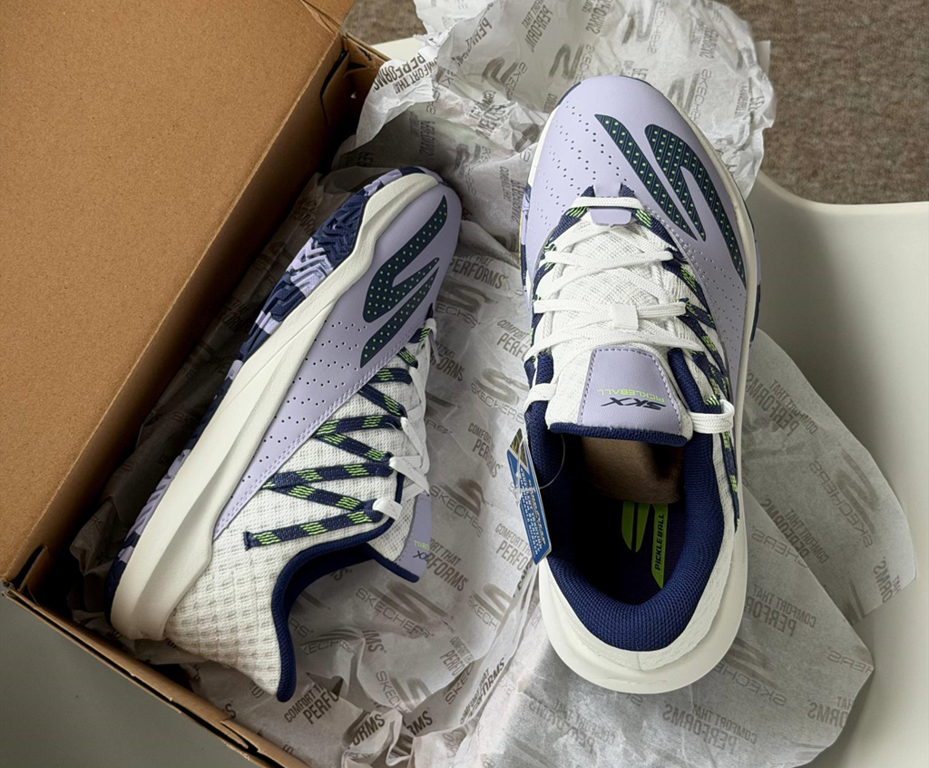 Alternative view of Giày Skechers Viper Court Rally 'White' 172110C-WPR