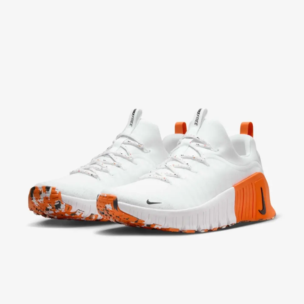 Giày Nike Free Metcon 6 ‘White Safety Orange Black’ FJ7127-106 - Ảnh 5