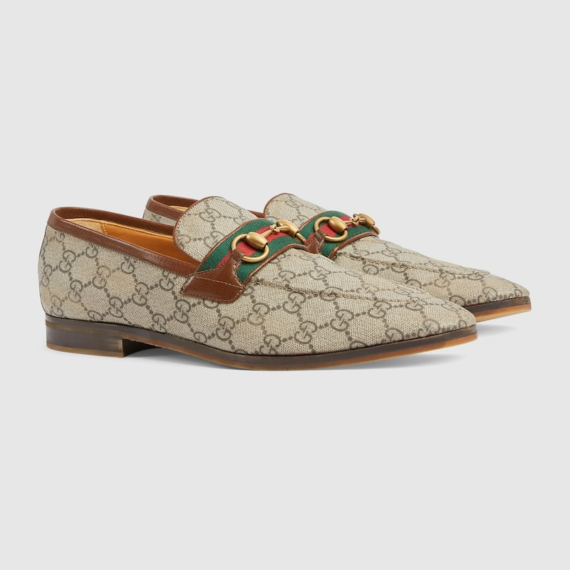 Giày Gucci Horsebit ‘Beige’ 759648-FACIQ-9756 - Ảnh 3