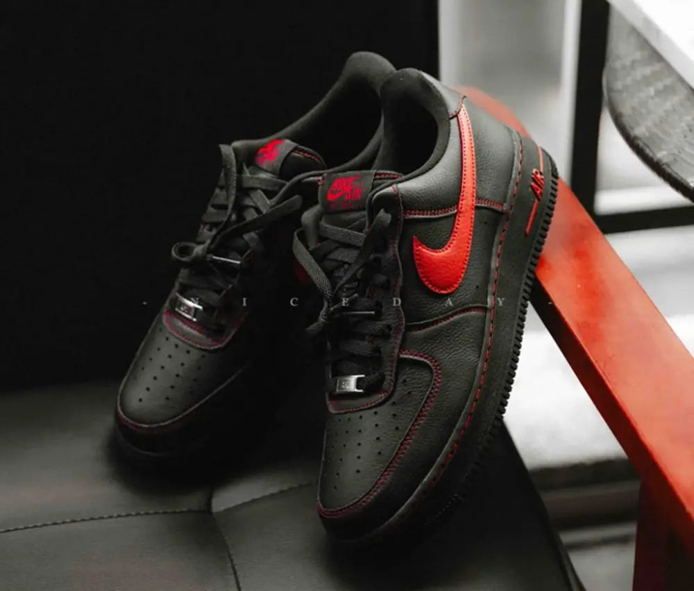 Giày Nike Air Force 1 Low ’07 LV8 ‘Bred’ HQ2037-005 - Ảnh 3