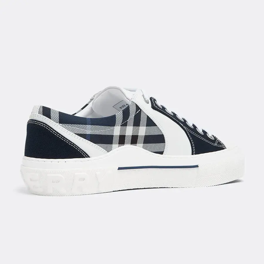 Giày Burberry Blue Fabric Vintage Check 'Black White' 8070832 - Ảnh 5
