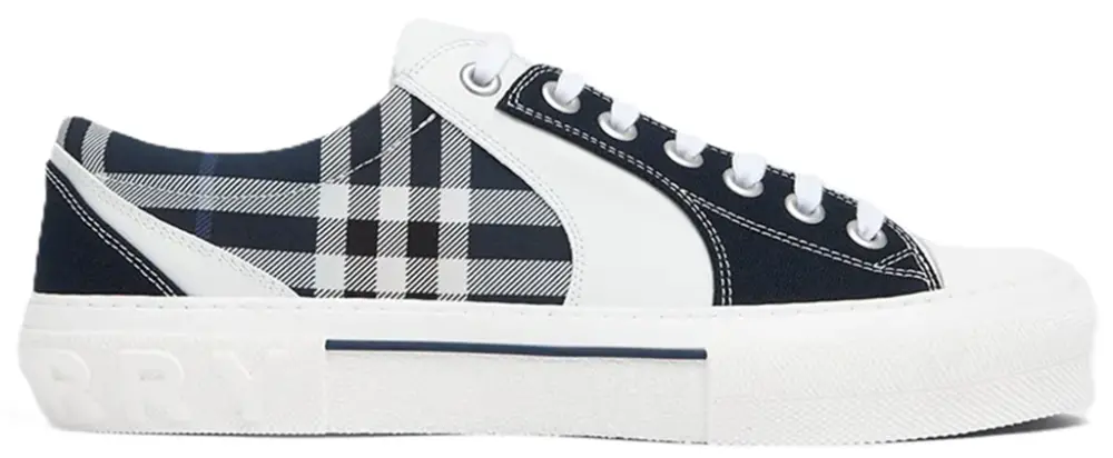 Giày Burberry Blue Fabric Vintage Check 'Black White' 8070832