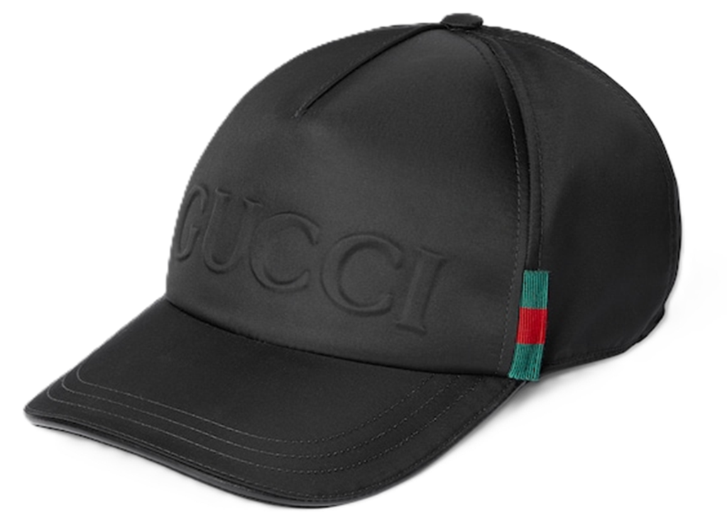 Mũ Gucci Nylon Baseball Hat Logo 'Black' 813461-4HBD2-1060